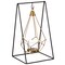 Geometric Swinging Votive Candle Holder Modern Hanging Lantern Centerpiece